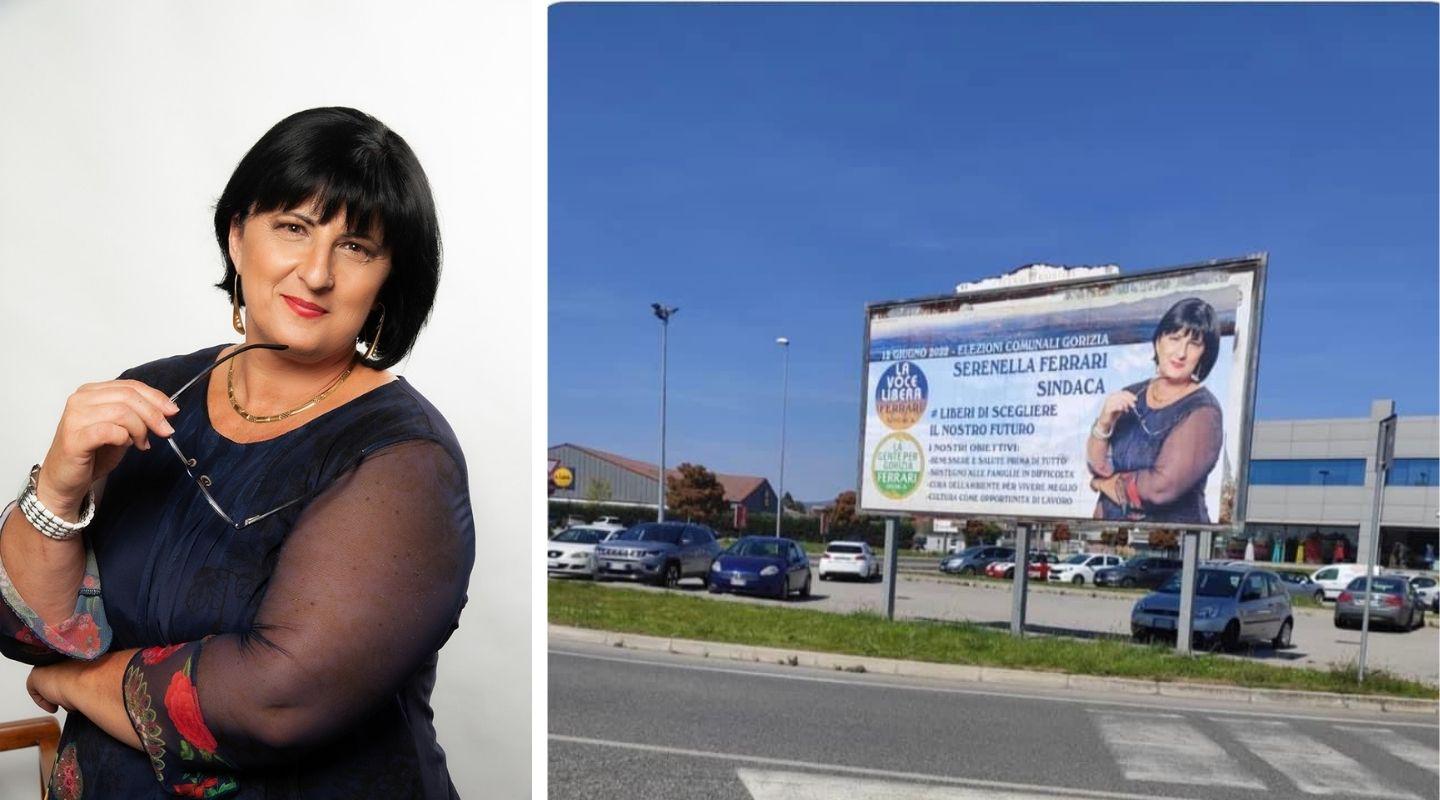 Serenella Ferrari in corsa a sindaco di Gorizia, «no a green pass e Draghi»